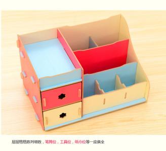 纸盒多功能收纳盒制作 自制多功能收纳盒