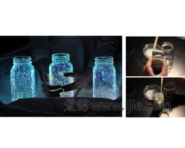 夜光沙星空瓶制作方法 手工DIY星空夜光罐的做法