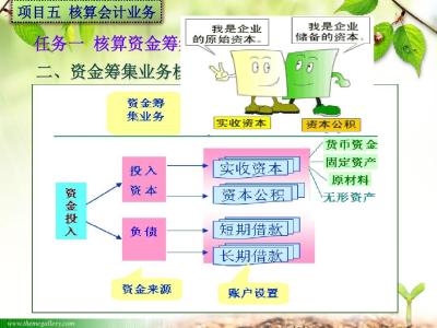 资金筹集业务 筹集资金业务如何记账