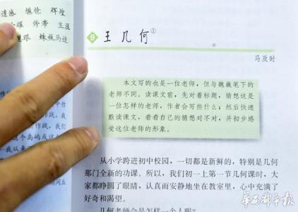 马及时王几何原文阅读 马及时《王几何》阅读答案