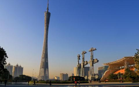 广州建筑特色手绘 广州建筑特色