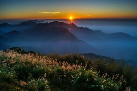 嘉义梅山日出 台湾嘉义梅山介绍