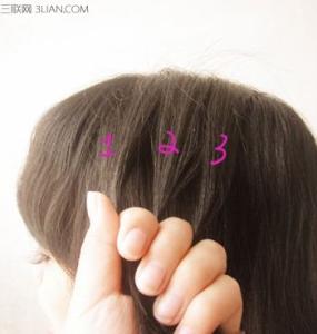 女孩子发型扎法 5岁女孩子的扎发发型图片