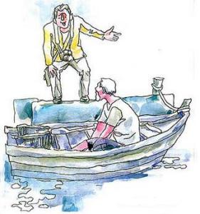 富翁和渔夫的故事观点 富翁与渔夫的故事