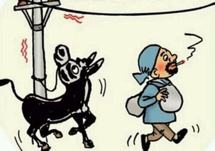 哲理小故事：一个农夫进城卖驴和山羊
