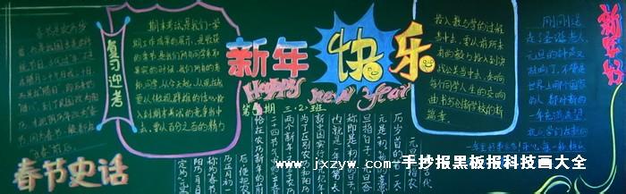 2017年春节黑板报资料 关于2015年春节黑板报资料