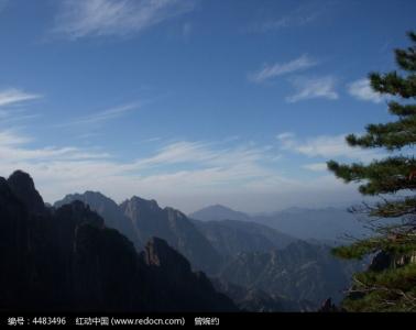 黄山风景区山顶天气 山景之美有黄山