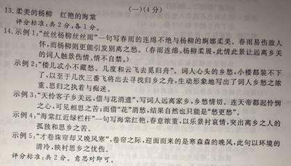 宋朝的雨 阅读答案 宋朝的雨阅读答案
