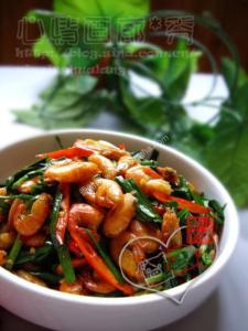 韭菜炒干河虾的做法 韭菜炒河虾的家常做法