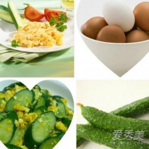鸡蛋黄瓜一周减肥食谱 黄瓜鸡蛋减肥食谱