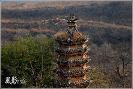 桃花庵开山祖师塔 北京桃花庵开山祖师塔