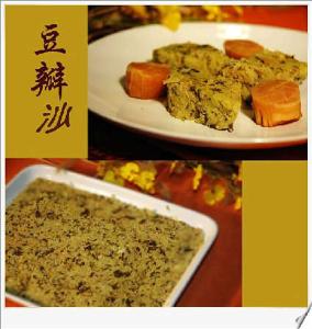 上海家常菜制作：鳐柱豆瓣沙