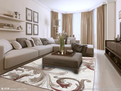 客厅地毯多大合适 客厅地毯多大合适?客厅地毯材质有几种?