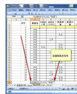 统计表格模板 Excel中表格统计文字个数的操作方法