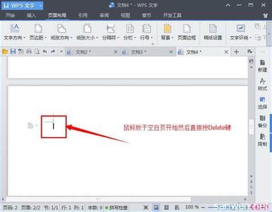 wps删除多余空白页 如何在wps文字中删除多余空白页面