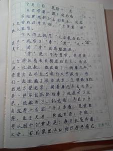 开学第一课日记300字 关于开学第一课日记400字