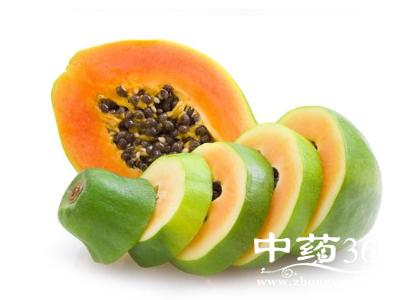 木瓜的营养价值及功效 生木瓜功效与作用 生木瓜可以吃吗 生木瓜的营养价值
