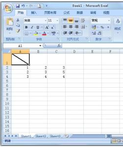 word2010绘制斜线表头 Excel2010中进行绘制斜线表头的操作方法