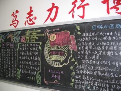 中国共青团黑板报 中国共青团黑板报图片