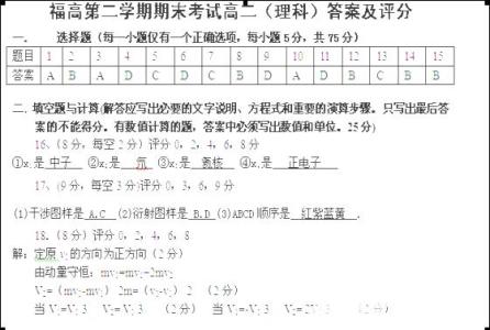 高二下学期期末试卷 高二政治下学期期末考试考点总结