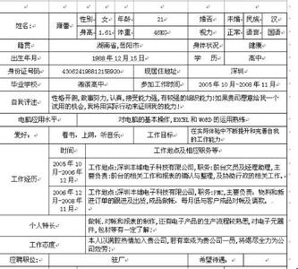 简历特长爱好写什么 个人简历中的爱好特长怎么写