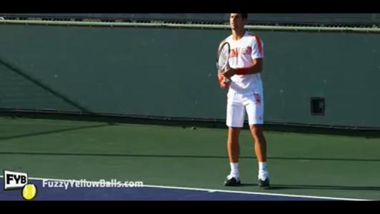 网球发球慢动作 网球发球基本动作视频教程