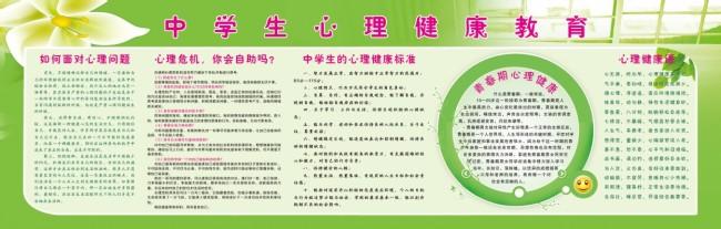 中学生心理健康演讲稿 关于中学生心理健康教育演讲稿