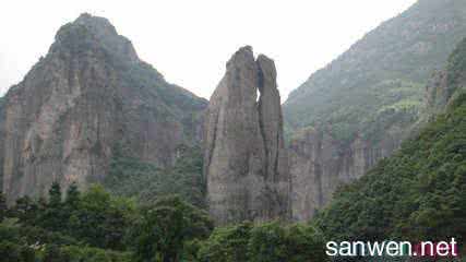 雁荡山剪刀峰 雁荡山剪刀峰导游词