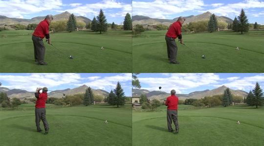打高尔夫球的姿势图 打高尔夫球的姿势视频