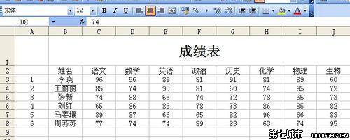 excel 每一行加表头 excel中表头固定一行的教程