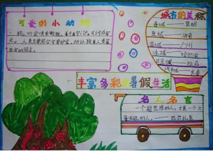 暑假日记500字 八年级暑假生活日记500字