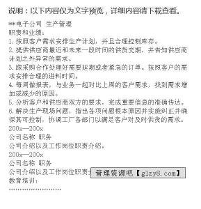 电子商务简历范文 电子生产管理简历范文3篇