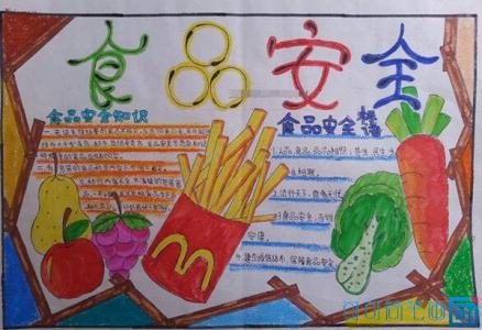 二年级数学手抄报素材 有关小学二年级食品安全手抄报的内容素材