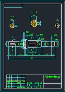 cad机械制图零件图 CAD如何绘制CAD制图轴类零件