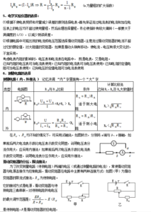 高二物理电学知识点 高二物理电学知识点总结