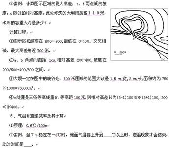 地理必修二重点和难点 2016高考地理必背知识难点