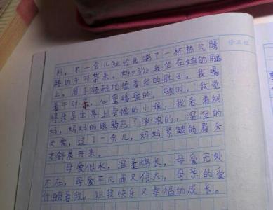 妈妈的爱作文500字 写妈妈的爱的作文500字6篇