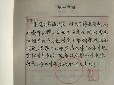 小学生优秀评语集锦 优秀高中学生评语集锦