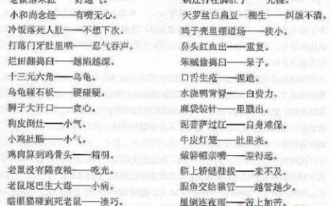 妇女节的歇后语和答案 铁匠的儿子歇后语的答案