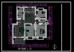 cad室内设计平面图教程 cad室内设计制图初学入门教程