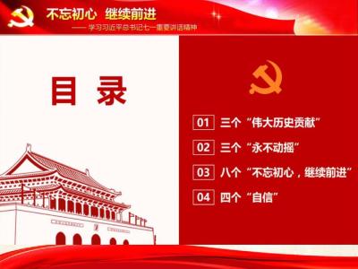 2016学习七一讲话精神情况汇报