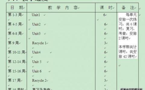 小学一年级教学计划 小学一年级英语教学计划范本