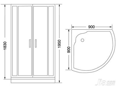 照片常见标准尺寸大全 常见淋浴房尺寸大全 淋浴房标准尺寸是多少