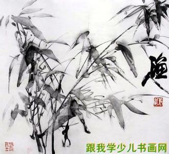 中国画竹子写意视频 写意中国画竹子图片