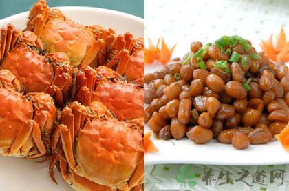 哪些食物不能一起食用 不能与螃蟹一同食用的食物