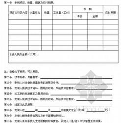 空调安装承揽合同 空调安装承揽合同样本