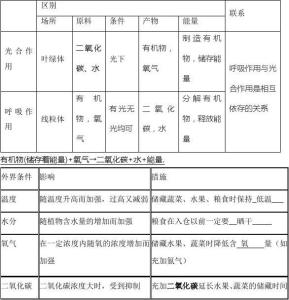 生物初一上册知识点 七年级上册生物知识点归纳