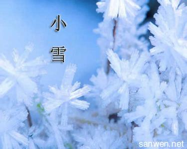 优美抒情散文 小雪节气抒情优美散文