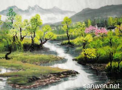 关于春天的中国画 关于春天的中国画图片