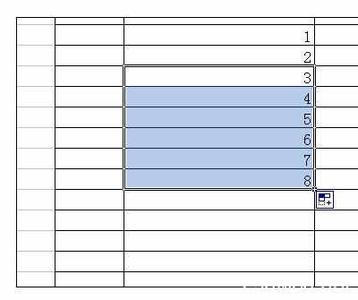 excel2007自动填充 excel2007填充数字的方法